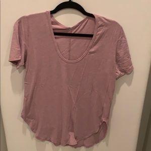 Purple Lululemon tee